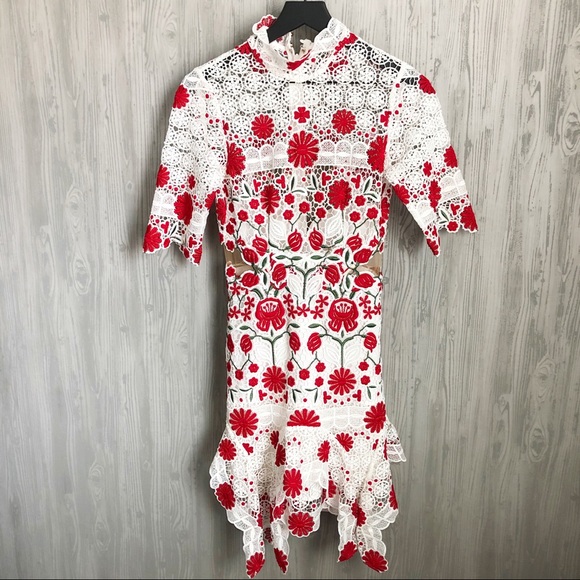 NWT Thurley English Rose Lace Dress - Picture 3 of 8